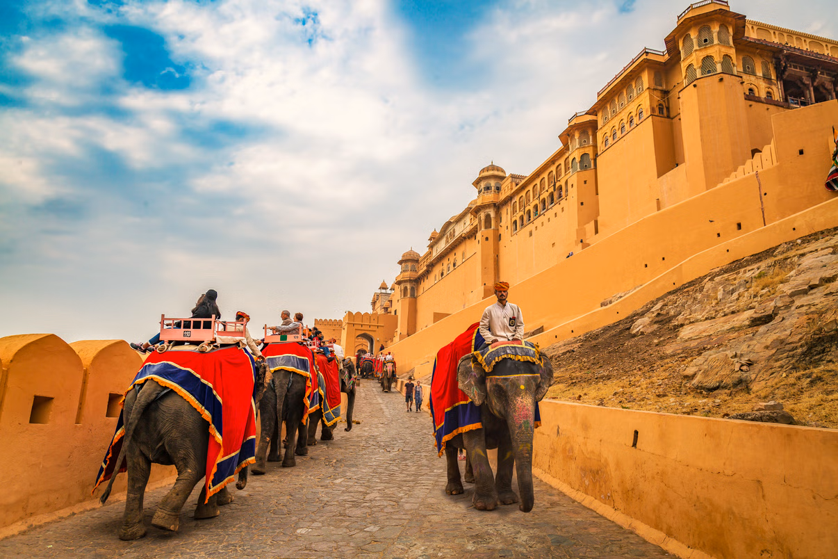Day 1 morning: Amber Fort at opening time, photo 2